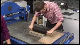 Pressure + Ink: Lithography Process