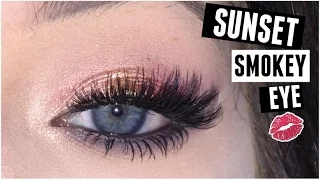 Get Ready With Me: Sunset Smokey Eye| Tori Sterling ♡