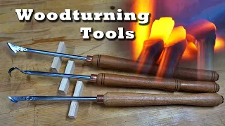 Making Woodturning Tools (Skew Chisel, hollow tools) | Woodturning Tools