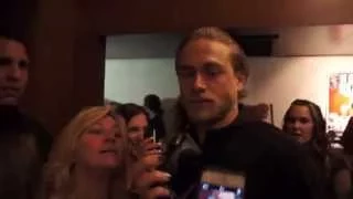 Sons Of Anarchy Charlie Hunnam Takes Selfies W/ MANY Fans @ 3rd One Heart Source Part #1 (10-11-14)