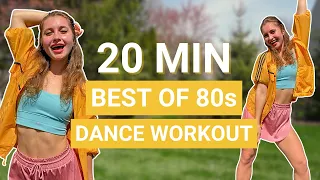 20 MIN BEST OF 80s DANCE WORKOUT 📼 | full body cardio, beginner-friendly, follow-along, mood booster