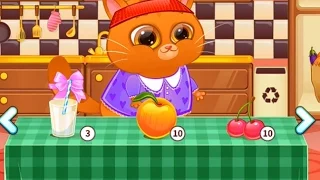 Котик Bubbu #19 – игровой мультик для детей, ухаживаем за котиком! My Virtual cat Bob Bubbu