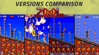 Zool: Ninja of the Nth Dimension -Versions Comparison- Amiga, Atari ST, CD32, MS-DOS and much more!