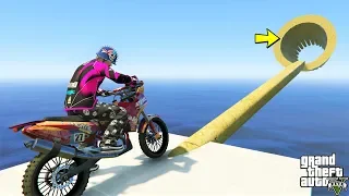 قراند 5 : باركور دباب صحراوي4🐸🐸GTA 5 - Desert Bike Parkour4