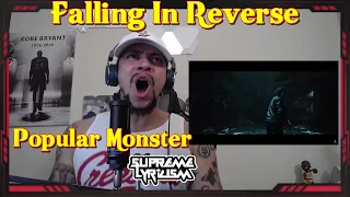 THIS VIDEO AMAZING!!!!!! Falling In Reverse - Popular Monster REACTION