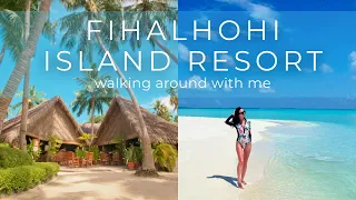 FIHALHOHI ISLAND RESORT. Beach, food and nature | Прогулка по острову, кухня и природа отеля