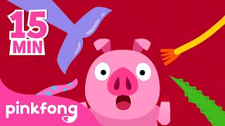 Ini Ekor Siapa? | Kumpulan lagu Binatang | Lagu Anak Indonesia | Pinkfong dan Baby Shark