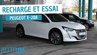 Peugeot e-208 : test recharge et essai