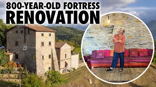 I Renovated a 12th Century Fortress in Italy (FULL TOUR)