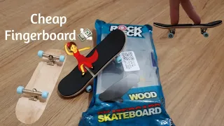 Cheap Wooden Fingerboard Unboxing🔥🛹Shopee Malaysia!