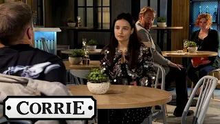 Tryone and Alina Crash Fiz's Date | Coronation Street