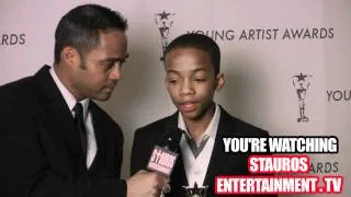 COY STEWART w/ TYRONE TANN - 32nd ANNUAL YOUNG ARTIST AWARDS