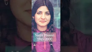 Childhood singer💔Nazia Hassan #singer #shortvideos