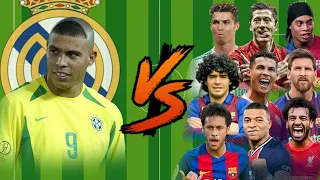 1994 Ronaldo Nazario vs Legends💪(Messi-Ronaldo-Maradona-Benzema-Neymar-Mbappe)