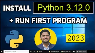 How to install Python 3.12.0 on Windows 10