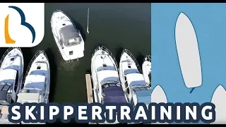 Skippertraining Teil 1: Richtig An- und Ablegen mit dem Hausboot