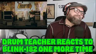 Drum Teacher Reacts To Blink-182-One More Time
