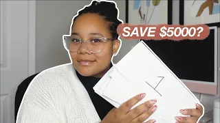 Easy way to save $5,000?! Doing the 100 Envelope Challenge | Raven Jayy