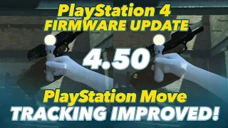 Quick Look - PS4 Firmware 4.50 Motion Controller Tracking Improvement | PlayStation VR