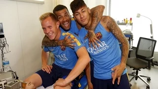 Messi, Neymar, Mascherano, Alves and Ter Stegen medical tests