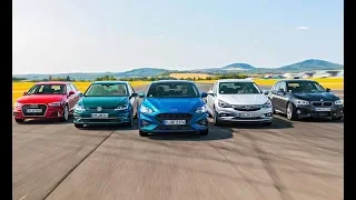 2019 Audi A3 vs BMW 118i vs Ford Focus vs Opel Astra vs VW Golf