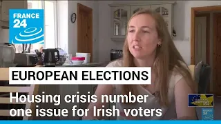 European elections: Housing crisis number one issue for Irish voters • FRANCE 24 English