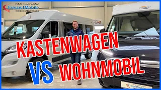 Kastenwagen oder Wohnmobil? Carado CV 600 Clever + Edition vs. Carado V 132 Europa Edition