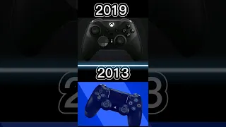 Evolution of Playstation Controllers vs. Xbox controllers