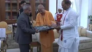 HH Gopal Krishna Goswami Maharaj, ISKCONS's calls on the President (1st Nov 2012)