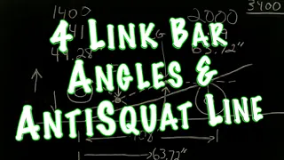 4 Link Bar Angles | 4 Link Suspension Explained | 4 Link Tuning