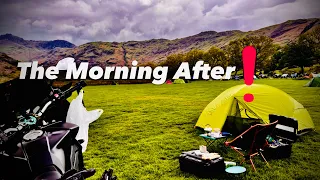 Trangia Motorcycle camping in the Lakes ep2