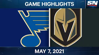 NHL Game Highlights | Blues vs. Golden Knights - May 7, 2021