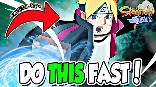 Secret Code + You Gotta Do THIS FAST BEFORE ITS TOO LATE & LEVEL UP FAST In Shindo Life!!