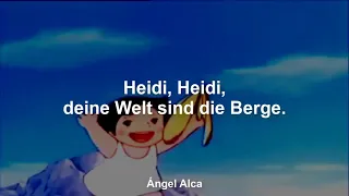 Heidi - Opening - Deutsch (Gitti & Erika) - Liedtext/Lyrics