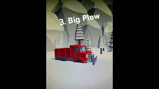 Ranking Vehicles in Snow Shoveling Simulator| Roblox! #roblox