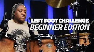 Left Foot Challenge For Beginner Drummers