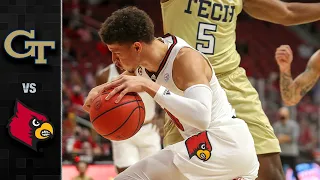 Georgia Tech vs. Louisville Men's Basketball Highlights (2020-21)