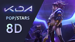 K/DA - POP/STARS (ft. Madison Beer, (G)I-DLE, Jaira Burns) [8D] 🎧