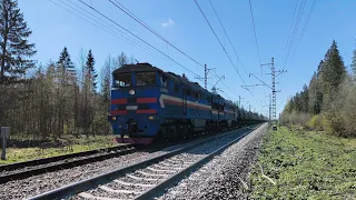 2ТЭ116-1078 с наливом