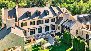 Inside a luxurious $3,250,000 mansion with stunning interiors in Wisconsin, USA.