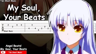 Angel Beats! OP - My Soul, Your Beats Guitar Tutorial