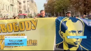 Ukrainian Nationalists Rally in Kyiv: March came as Ukrainians marked Defenders' Day