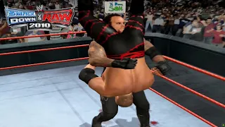 WWE Smackdown Vs Raw 2010 Gameplay- Undertaker vs - Kane ExtremeRule Match- PS2