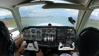 ILS APPROACH TO JKIA ON BARON 55 | MULTI-ENGINE INSTRUMENT RATING.