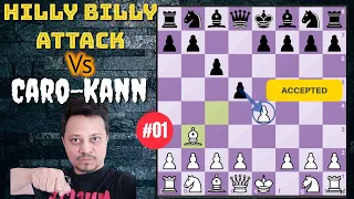 Attacking Chess Gambit - 8 (Hilly Billy Accepted)