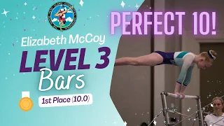 Perfect Level 3 Bars Routine (10.0) - Hilton Head Invitational 2023