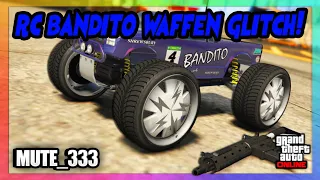 😎IM RC BANDITO WAFFEN BENUTZEN GLITCH!😎| GTA Online | Ps4 | Deutsch/German | MUTE_333