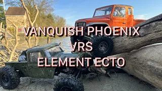 My sons element ecto vrs my vanquish VS4-10! Good times sweet lines and most important bonding!