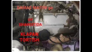 Daewoo Damas, Tico, Matiz moshinalariga uy sharoitida klapan regulirovka qilish☝️