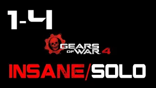 Gears of War 4 (Series X) | Insane Difficulty Guide/Walkthrough | Act 1-4 "A Few Snags"